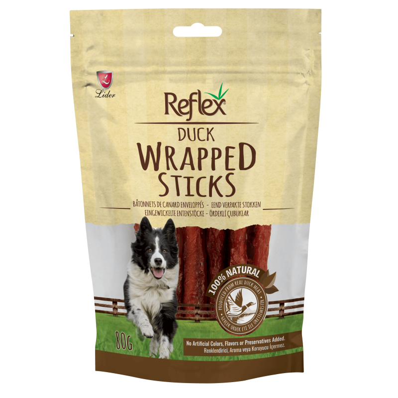 REFLEX KÖPEK ÖRDEK PARÇALI ÇUBUK 80 GR